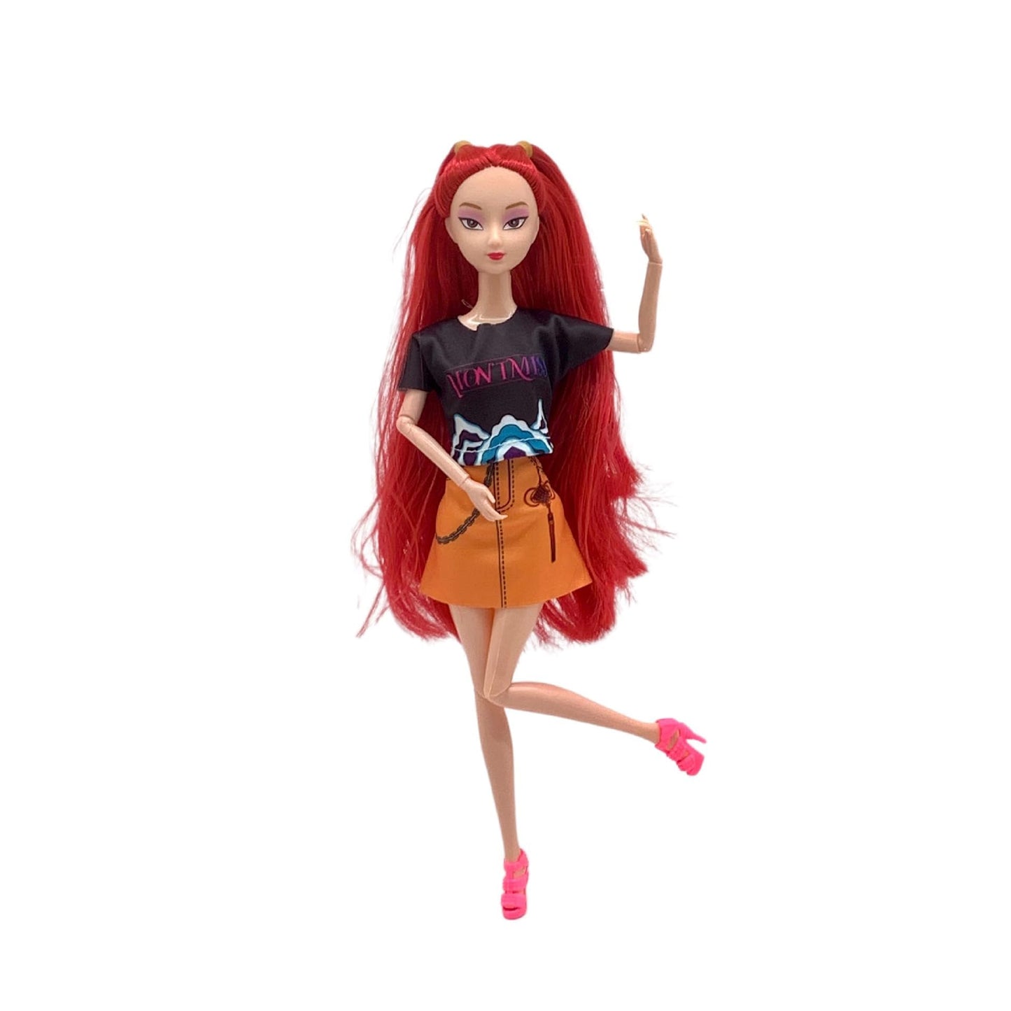 MFRMFR Demon Hunters 11.5'' Fashion Doll for,Articulated Girl Group Doll,Perfect Christmas and Birthdays Toy Gift for Girls Fans (003)